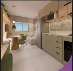 Apartamento com 2 Quartos à venda, 34m² no Vila Sul Americana, Carapicuíba