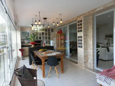 Apartamento com 3 Quartos para alugar, 158m² no Mar e Céu, Guarujá