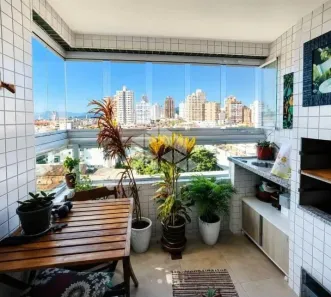Apartamento com 1 Quarto à venda, 48m² no Guilhermina, Praia Grande