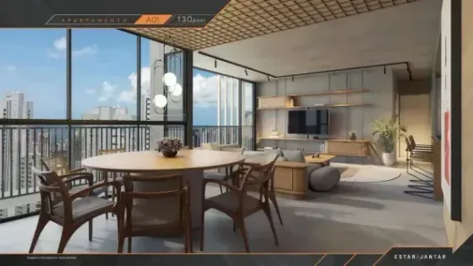 Apartamento com 3 Quartos à venda, 131m² no Boa Viagem, Recife