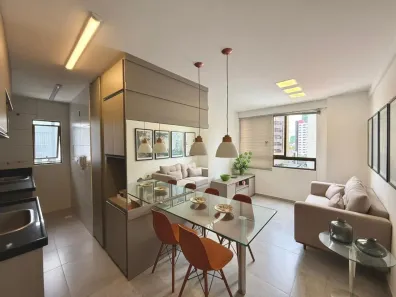 Apartamento com 1 Quarto à venda, 32m² no Boa Viagem, Recife