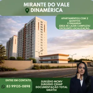 Apartamento com 2 Quartos à venda, 43m² no Dinamérica, Campina Grande