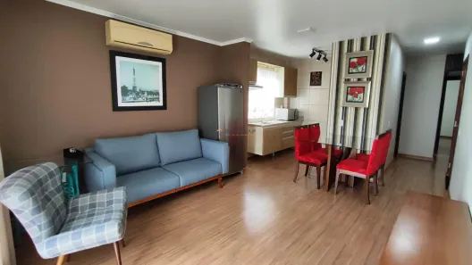 Apartamento com 2 Quartos para alugar, 59m² no Aririú, Palhoça