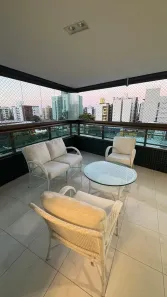 Apartamento com 4 Quartos para alugar, 280m² no Cabo Branco, João Pessoa