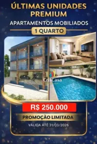 Apartamento com 1 Quarto à venda, 42m² no Guriri, Cabo Frio