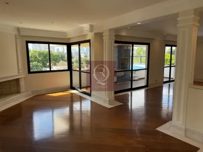Apartamento com 4 Quartos para alugar, 216m² no Cidade Monções, São Paulo