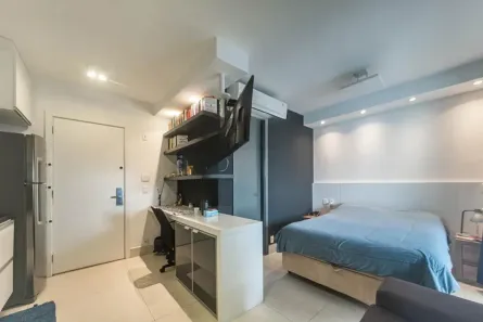 Kitnet com 1 Quarto à venda, 33m² no Brooklin Paulista, São Paulo