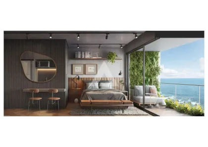 Apartamento com 1 Quarto à venda, 23m² no Ondina, Salvador
