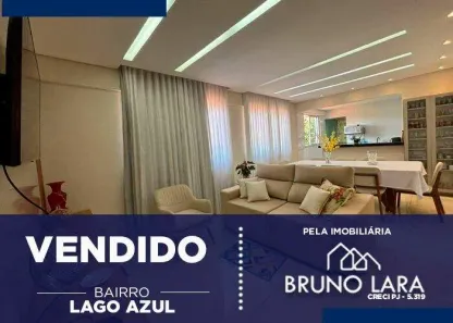 Apartamento com 3 Quartos à venda, 93m² no Lago Azul, Igarapé