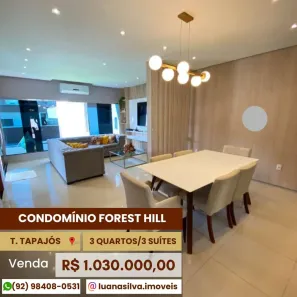 Casa de Condomínio com 3 Quartos à venda, 160m² no Colônia Terra Nova, Manaus
