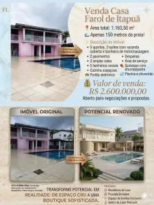 Casa com 5 Quartos à venda, 50m² no Itapuã, Salvador