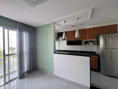 Apartamento com 2 Quartos para alugar, 48m² no Vila Mogilar, Mogi das Cruzes