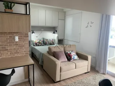 Apartamento com 1 Quarto para alugar, 35m² no Condomínio Centro Empresarial Taquari, São José dos Campos