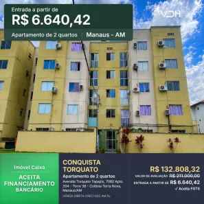 Apartamento com 2 Quartos à venda, 41m² no Colônia Terra Nova, Manaus