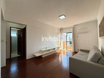 Apartamento com 1 Quarto para alugar, 60m² no Ponta da Praia, Santos