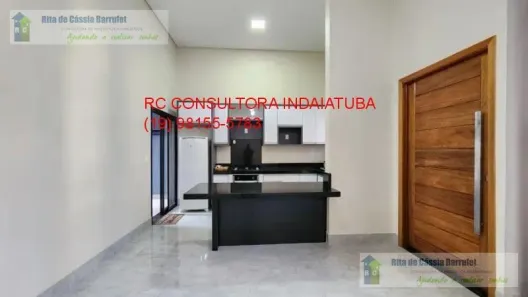 Casa de Condomínio com 3 Quartos à venda, 150m² no Jardim Park Real, Indaiatuba