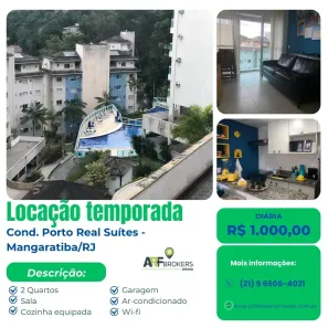 Apartamento com 2 Quartos para alugar, 50m² no Conceição de Jacareí, Mangaratiba