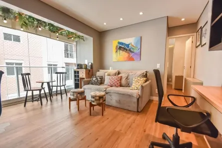 Apartamento com 1 Quarto para alugar, 47m² no Vila Mariana, São Paulo