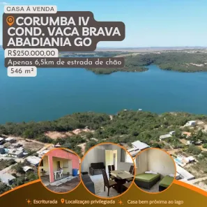 Fazenda/Sítio com 3 Quartos à venda, 80m² no Abadiânia, Abadiânia