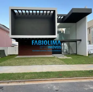 Casa de Condomínio com 4 Quartos à venda, 450m² no Alphaville (Abrantes), Camaçari