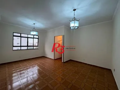 Apartamento com 2 Quartos para alugar, 98m² no Embaré, Santos