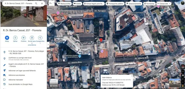 Lote/Terreno à venda, 546m² no Floresta, Porto Alegre