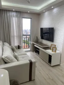 Apartamento com 3 Quartos para alugar, 59m² no Parque Erasmo Assunção, Santo André