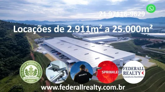 Galpão/Depósito/Armazém para alugar, 5806m² no Parque Embaixador, Resende
