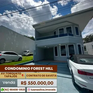 Casa de Condomínio com 3 Quartos à venda, 220m² no Colônia Terra Nova, Manaus