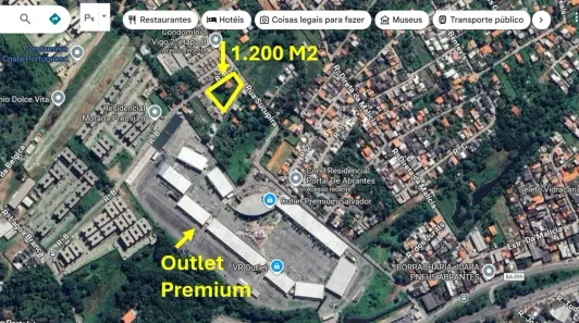 Lote/Terreno à venda, 1200m² no Parque Florestal, Camaçari