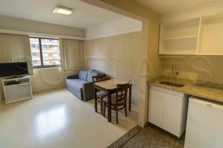 Flat com 1 Quarto para alugar, 32m² no Itaim Bibi, São Paulo