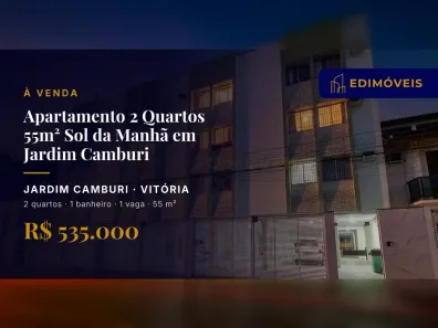 Apartamento com 2 Quartos à venda, 55m² no Jardim Camburi, Vitória