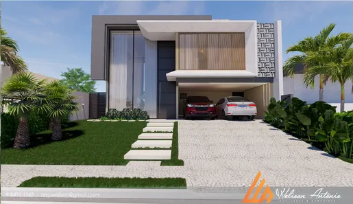Casa de Condomínio com 4 Quartos à venda, 243m² no Jardins Capri, Senador Canedo