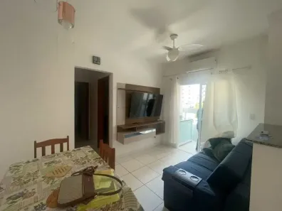 Apartamento com 2 Quartos para alugar, 57m² no Mirim, Praia Grande