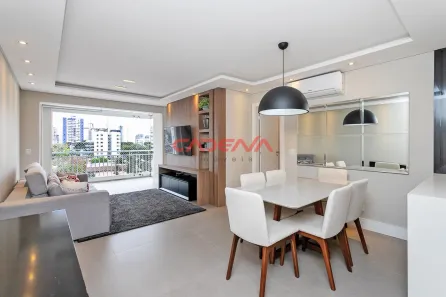 Apartamento com 3 Quartos para alugar, 99m² no Vila Izabel, Curitiba