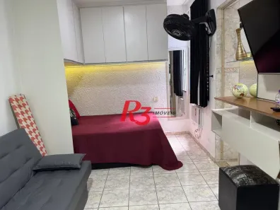 Apartamento com 1 Quarto à venda, 37m² no Ponta da Praia, Santos