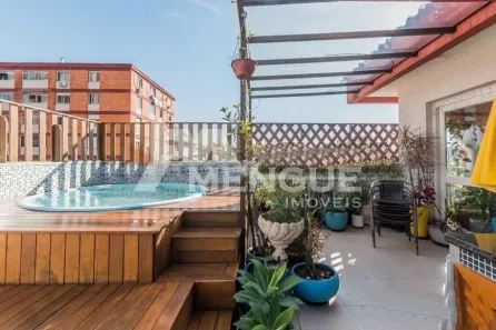 Cobertura com 2 Quartos à venda, 140m² no Chácara das Pedras, Porto Alegre