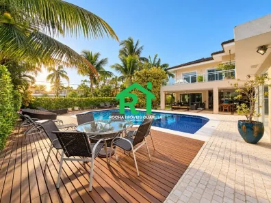 Casa de Condomínio com 4 Quartos à venda, 600m² no Enseada, Guarujá