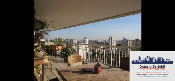 Apartamento com 4 Quartos à venda, 180m² no Vila Romana, São Paulo