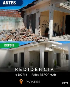Casa com 2 Quartos à venda, 53m² no Paratibe, João Pessoa