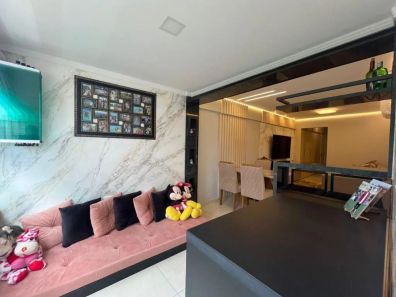 Apartamento com 1 Quarto à venda, 59m² no Canto do Forte, Praia Grande