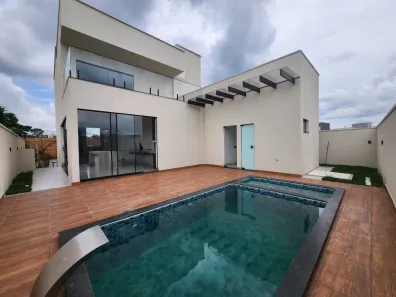 Casa de Condomínio com 4 Quartos à venda, 248m² no Residencial Villagio Toscana, Goiânia