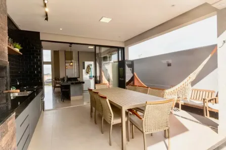 Casa de Condomínio com 3 Quartos para alugar, 160m² no Jardins Bolonha, Senador Canedo