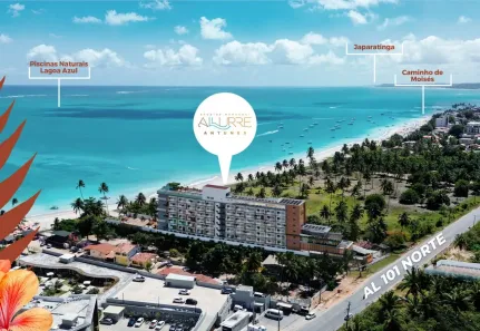 Apartamento com 1 Quarto à venda, 32m² no , Maragogi