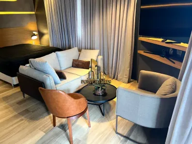 Flat com 1 Quarto para alugar, 50m² no Vila Olímpia, São Paulo