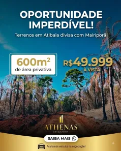 Lote/Terreno à venda, 600m² no Santa Inês, Mairiporã