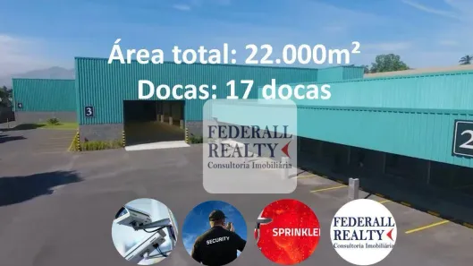 Galpão/Depósito/Armazém para alugar, 22000m² no Campo Grande, Rio de Janeiro