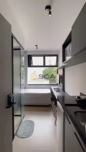 Apartamento com 1 Quarto para alugar, 15m² no Vila Buarque, São Paulo
