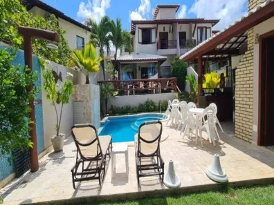 Casa de Condomínio com 4 Quartos à venda, 250m² no Barra do Jacuípe (Monte Gordo), Camaçari