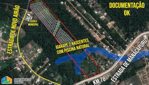 Lote/Terreno à venda, 150000m² no Morada do Sol, Manacapuru